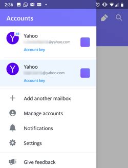 It allows its users to access their inbox and check their email any time, any place, and from the comfort of their cellphone. Overview of Yahoo Mail for Android | Search app for ...