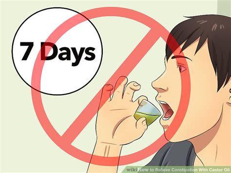 Taking castor oil will remove wastes in the system and stomach. 4 Ways to Relieve Constipation With Castor Oil - wikiHow