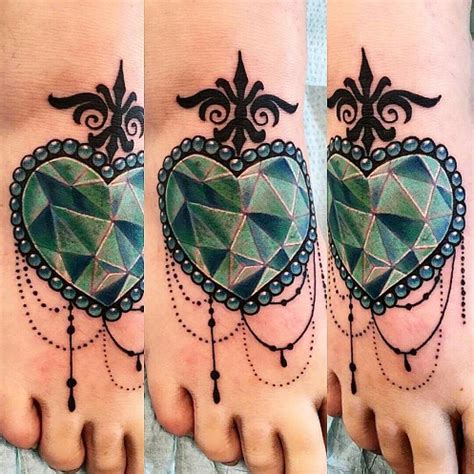 Take a journey without leaving your home. 9 Insanely Creative and Stunning Jewel Tattoos With Images ...