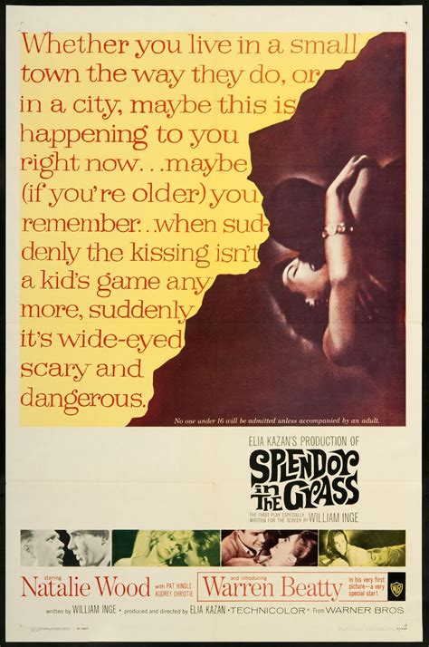Where does the poem splendor in the grass come from? Mark My Words: The Films of Warren Beatty: Splendor in the Grass starring Natalie Wood and ...