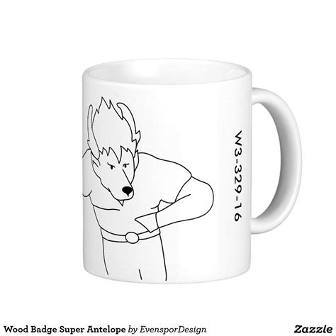 You can get the best discount of up to 85% off. Wood Badge Super Antelope Classic White Coffee Mug | White ...