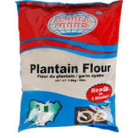 Here is the recipe for pounded yam Ayoola plantain flour