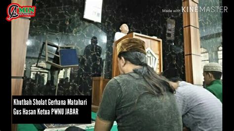 Akhirnya, pada penghujung khutbah ini, marilah kita tundukan sejenak hati dan perasaan kita seraya berdoa kepada allah pada malam gerhana bulan ini. Khutbah Sholat Gerhana Matahari - YouTube