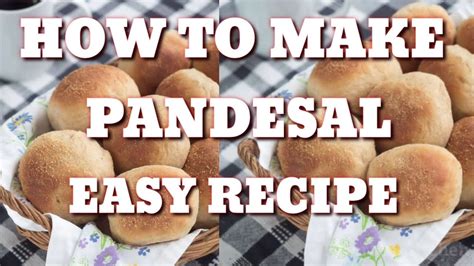 We did not find results for: How To Make Pandesal | Filipino Bread Rolls - YouTube