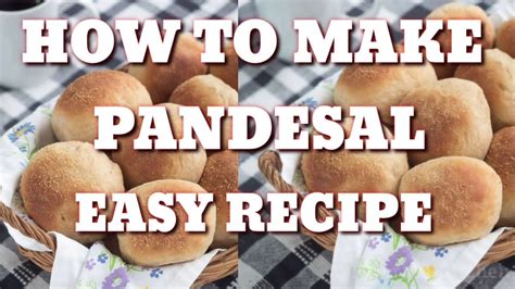 We did not find results for: How To Make Pandesal | Filipino Bread Rolls - YouTube