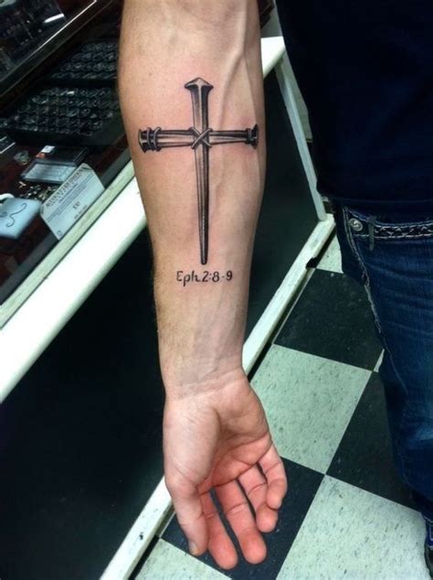 Cross tattoo on upper back. Pin on Tattoos