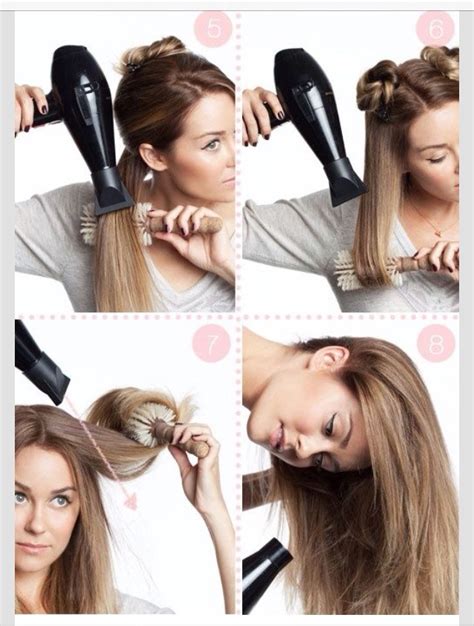 Begin drying the lower layers with a brush, using more heat. Basis Of Blow Drying Your Hair Properly - Musely