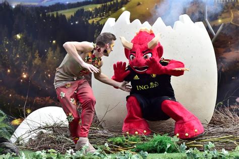 Iets wat vele andere ploegen wél hebben: Maak kennis met onze WK-mascotte: 'Red' moet de Rode ...