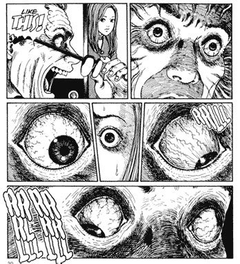 Manga art art photography psychedelic art art inspo illustration art junji ito art dark art creepy art. 別朝著我爬過來啊!當伊藤潤二的漫畫動起來時你還敢看嗎？ | 日本、伊藤潤二、漫畫、動、噁心 | 生活發現 ...