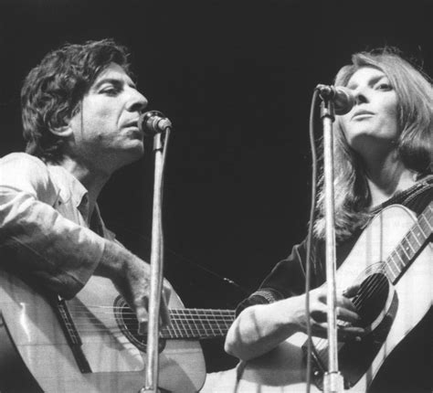 Leonard Cohen & ; Judy Collins | Leonard cohen, Leonard 