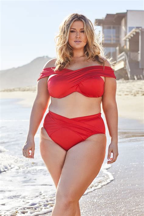 Women classified as chubby tend to be overweight without looking huge and they often wear the weight well as their curves develop beautifully and in proportion. Hunter McGrady Playful Promises Swimsuit Collection ...