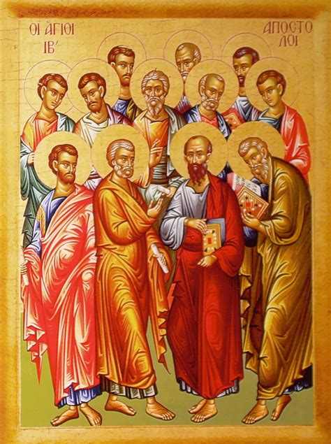 Synaxis of the Holy Twelve Apostles: Gospel and Epistle Reading ...