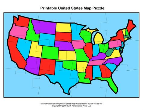 It comes with 29 pieces which fit together to form a basic map of. Printable United States Map Puzzle for Kids | Make Your ...