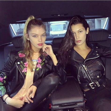 Bella hadid and stella maxwell dating. Stella maxwell instagram | Chaqueta de cuero, Chaquetas ...