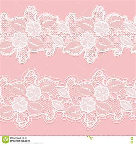 Check spelling or type a new query. Seamless White Lace Border On A Pink Background ...