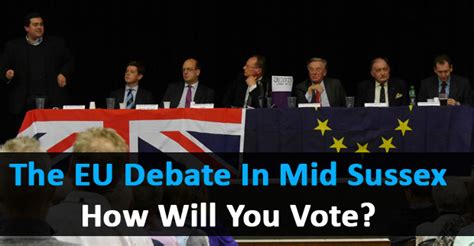 Video games allow you and your kid to play together and can be a good bonding activity. The EU Referendum Debate In Mid-Sussex - How Will You Vote?