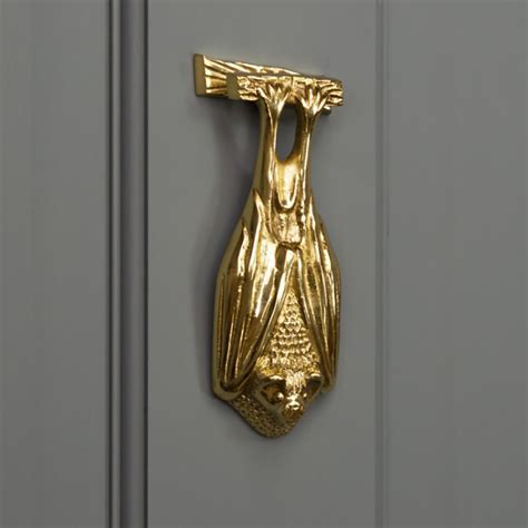 Door knockers that make a great first impression. Solid Brass Bat Door Knocker - Polka Dot Pie Argentinian ...