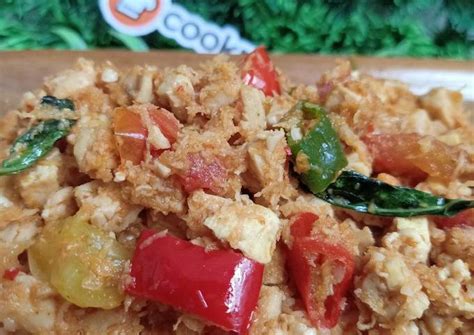 Tata tongkol dalam wadah tahan panas, tuangkan bumbu. Resep BOTO' TAHU TEMPE tanpa daun pisang oleh Tiara ...