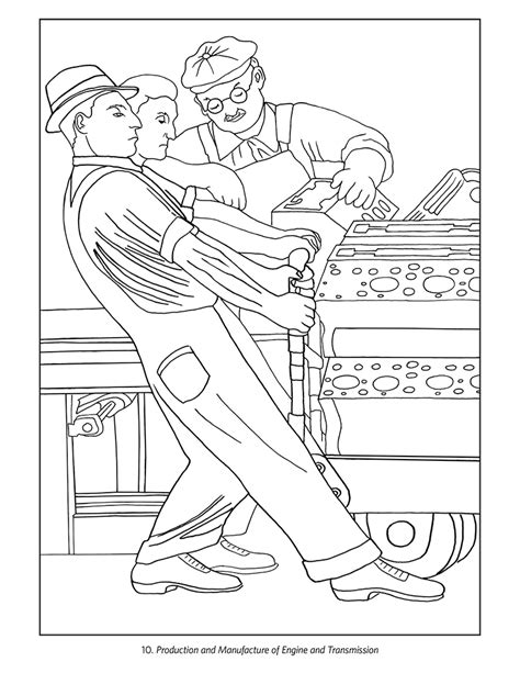 Make math fun with these huge multi page pixel art coloring pages. Diego Rivera: The Detroit Industry Murals Coloring Book