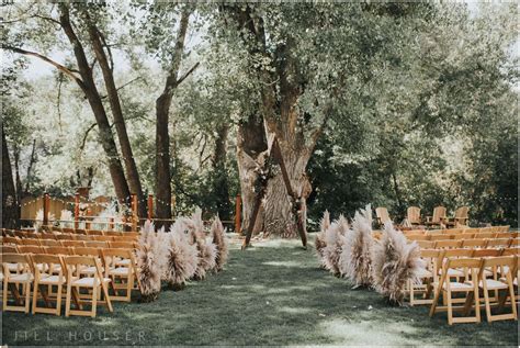 Even if you're a greenery gal or prefer more of an interior design approach, blooms will pop up a few times on your wedding day (most commonly in your bouquet and boutonnieres, as well as in centerpieces or. Pampas Grass Wedding Ideas - The Lyons Farmette - Jill ...