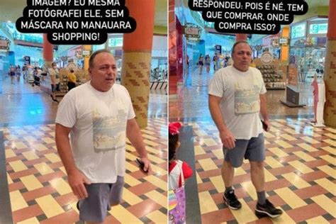 Pazuello passeia em shopping de manaus sem máscara e debocha: Shopping de Manaus diz que encaminhou Pazuello a quiosque ...