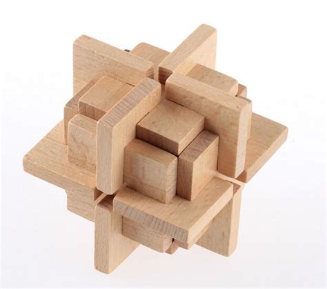 If you were a tetris lover when you were a kid, you'll love this modern tetris game that's built of wooden. 2017 NEW Wooden Burr Puzzle Interlocking Brain Teaser Game ...