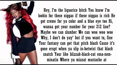 These niggas be vanilla, the chips be legitimate. Azealia Banks- Liquorice Lyrics - YouTube