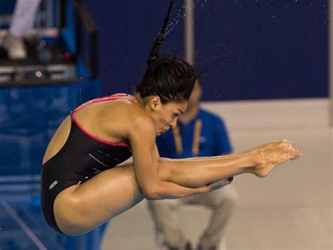 Arantxa chávez, oro en trampolín 3m. Arantxa Chávez entrena con miras al Campeonato Mundial de ...