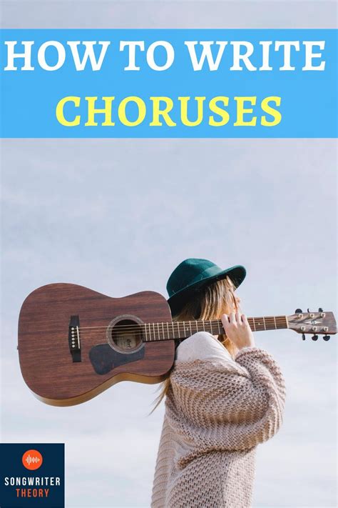 It has the same melody and words each time and signals a transition from verse to chorus. How To Write A Chorus - Songwriter Theory | Songwriting ...