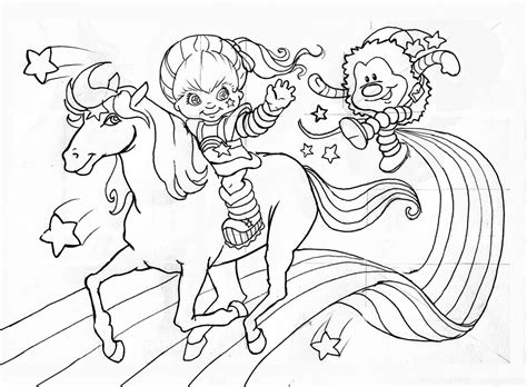 We just love the rainbow brite coloring pages, her adventures with her friends and her beautiful horse starlite are a ton of fun to follow. Rainbow Brite Coloring Pages Printable at GetDrawings ...