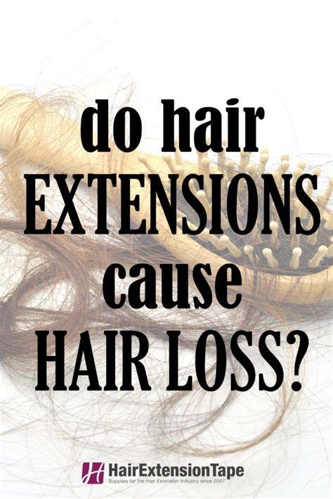 If the hair extension damage is greater than just around the part line or hairline, try a hair concealer that can cover larger areas of hair loss. Do Hair Extensions Cause Hair Loss? - Walker Tape