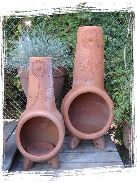 If they ashes fly where are they going and what can they do? large clay chiminea outdoor fireplace - popular interior ...