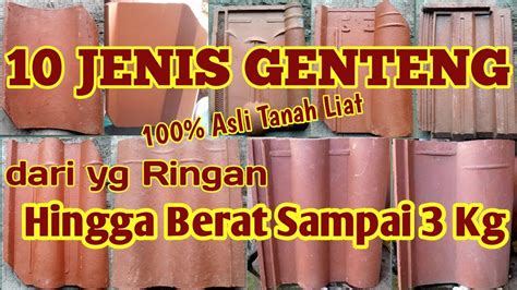 Masing banyak lagi daerah di indonesia yang memproduksi genteng. 10 Nama-Nama Genteng Tanah Liat Terbaik | Genteng Tanah ...