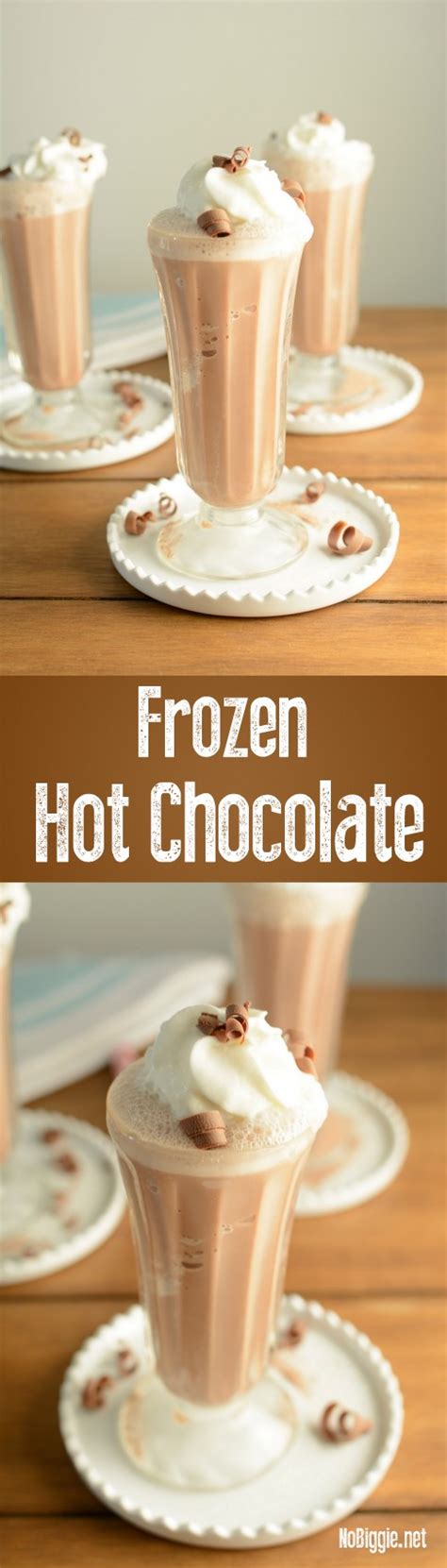 However, its fame had created many copycat recipes, which eventually prompted its owner, stephen bruce, into releasing the delicious recipe in 2004. Frozen Hot Chocolate | NoBiggie