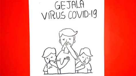 6 sketsa gambar mewarnai untuk buah hati silakan disave halaman. Sketsa Gambar Virus Corona Kartun Hitam Putih