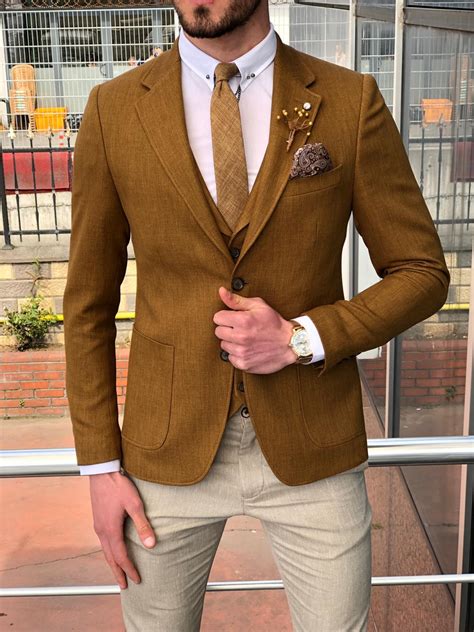 They are frequently confused with mens slim. Buy Camel Slim Fit Suit by GentWith.com with Free Shipping