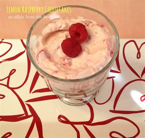 The very name given to this ultimate of cakes, cheese almost seems to take away some of the guilt you may feel when tempted into consuming a piece of this delicious treat! Individual Lemon Raspberry Cheesecakes (no bake) | Recipe (With images) | Lemon raspberry ...