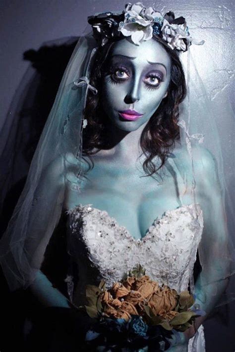 My interpretation of the corpse bride costume! Tim Burton Fans — These 17 DIY Halloween Costumes Are a Nightmare Come True | Corpse bride ...