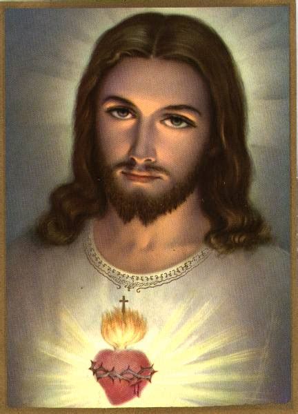 Y para darte una prueba. Imágenes del Sagrado Corazón de Jesús con frases e ...