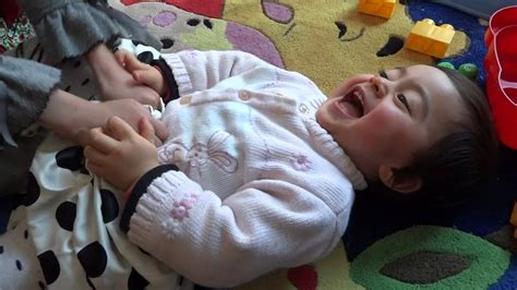 Use these cute jokes for her to make her laugh not uncomfortable. Tickle the baby!Make Her Laugh! - YouTube