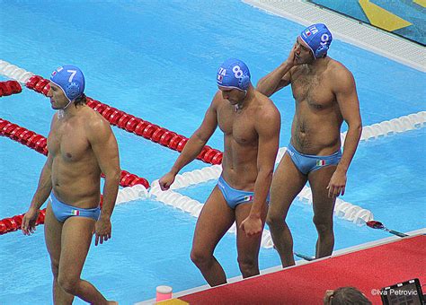 5:00pm, monday 27th june 2016. Italy vs Spain Men's Water Polo | London 2012 Olympics ...