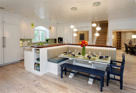Here a banquette works as a window seat and dining area in one. Cozy Dining Space with Banquette Seating Ideas - HomesFeed