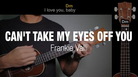 Ukulele chords of can't take my eyes off you. (CHORD UKULELE) Can't Take My Eyes Off You - Frankie Valli ...
