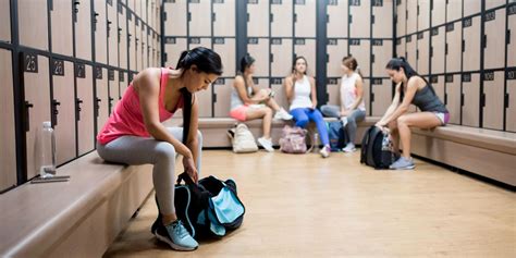 The changing rooms are cramped stalls, about as wide as public toilet stalls, but a little bit longer to accommodate a small shower behind a fabric curtain. Trans woman asked to leave women's changing room because ...