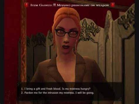 The masquerade and follows a human who is killed and revived as a fledgling vampire.the game depicts the fledgling's journey. VTMB Companion Mod : Gaining Companions - YouTube