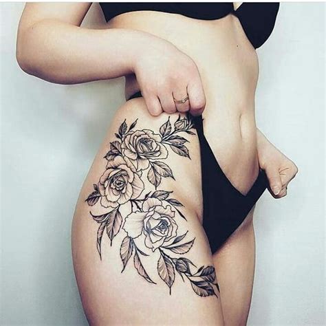 Roses have also been an important symbol to one's love for jesus and christianity. Small sexy tattoos for girls | Magic Art World