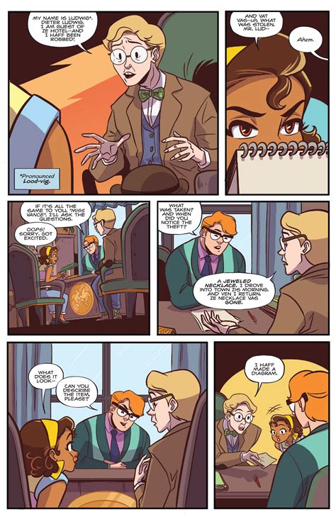 In conventions of sign where zero is considered. Goldie Vance Vol. 1 | Fresh Comics