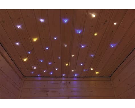 Im schlafzimmer fehlte mir eine deckenlampe und irgendwie. Sauna LED Sternenhimmel Karibu jetzt kaufen bei HORNBACH ...