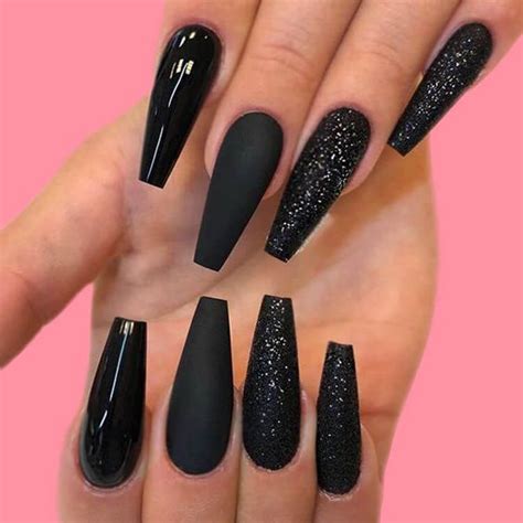 Matte nails are pretty, trendy, and soft, making matte polish a great choice for women. Nail Matte Black Gel #elpasonailtech #nailsofelpaso # ...