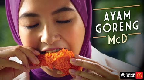 Malaysians went crazy over it after mcdonald's released this unforgettable. It has to be Ayam Goreng McD - YouTube